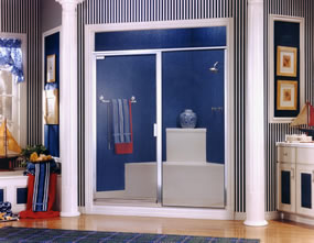 Framed Shower Doors Installation